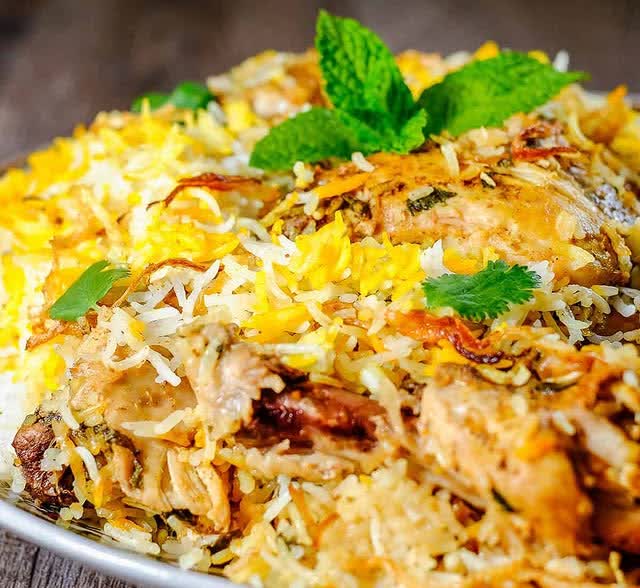 Chicken biryani